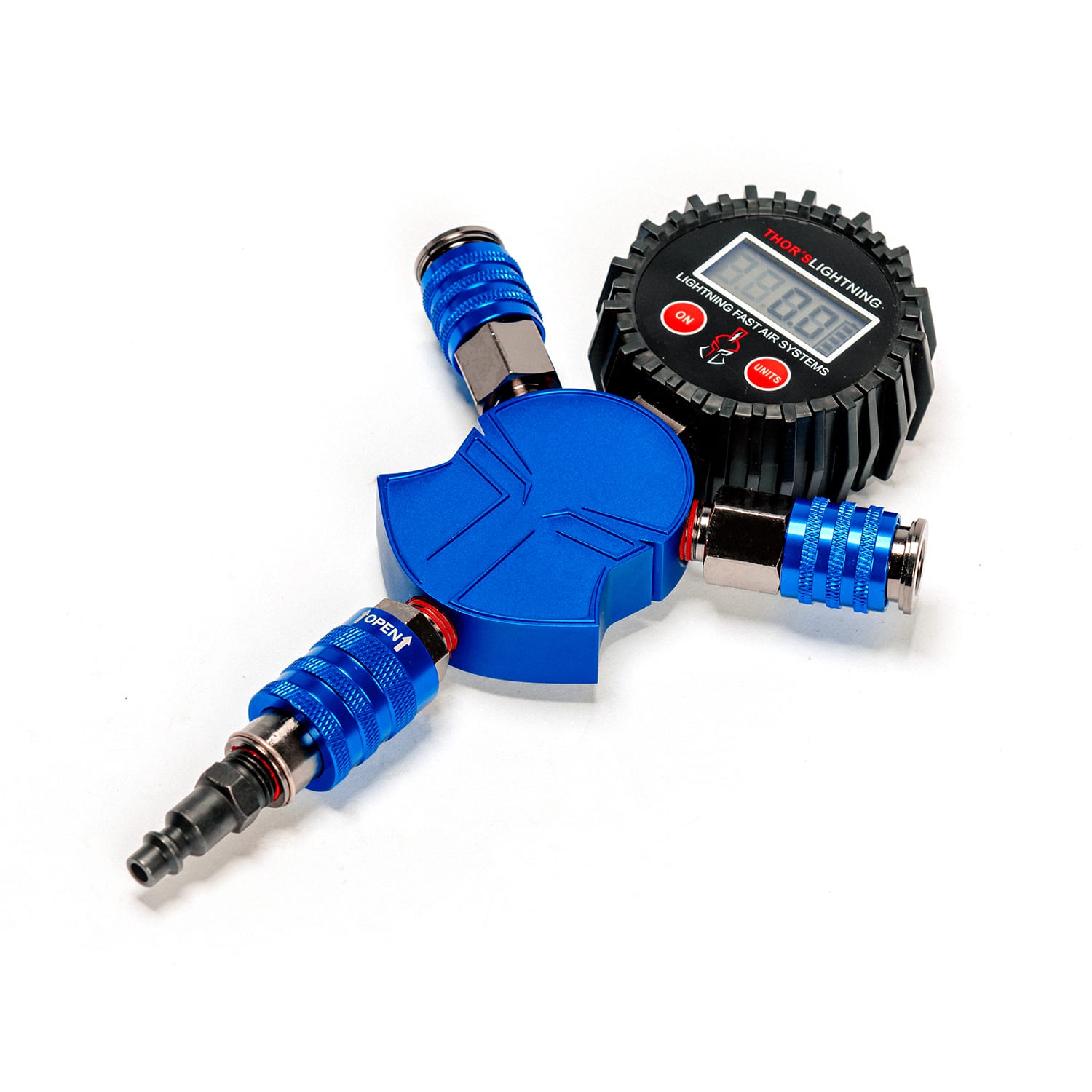 Thor's Lightning Thor's Hammer Air Compressor Hose Manifold Thor's Lightning Thor's Hammer Air Compressor Hose Manifold